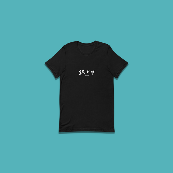 SKUM LOGO BLACK TEE